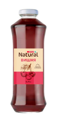 Нектар SPAR Natural Вишня 0,75л ст/б