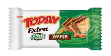 Вафли Тудей Экстра с ореховым кремом 50г