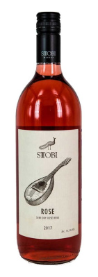 Вино Стоби Розе роз п/сух 1л 10,5%