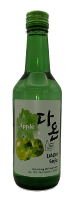 Напиток спиртной Даон Соджу Яблоко 0,36л 12% ст/б