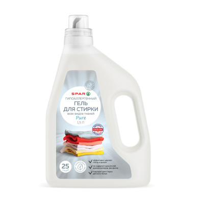Гель для стирки SPAR 1,5л Pure