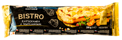 Багет Бистро сыр Моцарелла/куриное мясо 200г