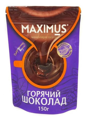 Какао-напиток Максимус Горячий шоколад 150г