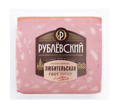 Колбаса вареная Любительская ГОСТ Рублевский 400г