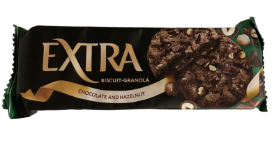 Печенье Гранола Экстра с шоколадом и фундуком 150г