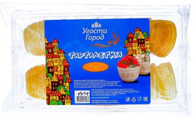 Тарталетки Угости Город Круглая 100г