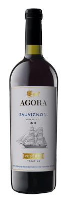 Вино Агора Яхтинг Совиньон бел сух 0,75л 11,5-13,5%