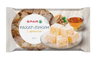 Рахат-лукум SPAR с Арахисом 250г