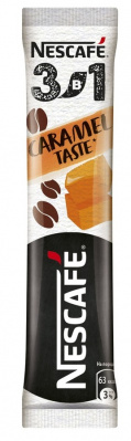 Кофе растворимый Нескафе 3в1 Карамель 14,5г