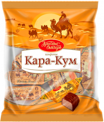 Конфеты шоколадные Красный Октябрь Кара Кум 250г