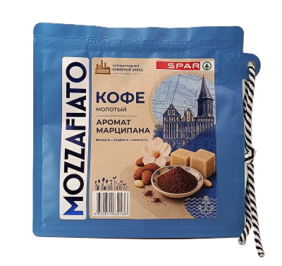 Кофе молотый SPAR Моццафиато с ароматом Марципана 150г