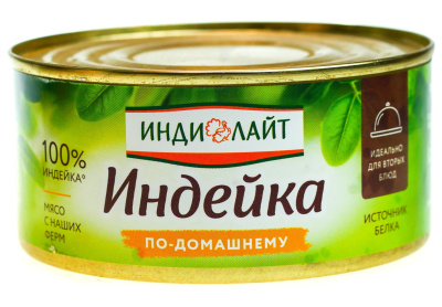 Индейка по-Домашнему в желе Индилайт 325г ж/б