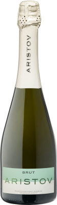 Вино игристое Аристов Анима бел брют 0,75л 12%