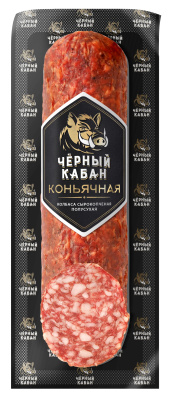 Колбаса с/к Коньячная Черный Кабан 210г