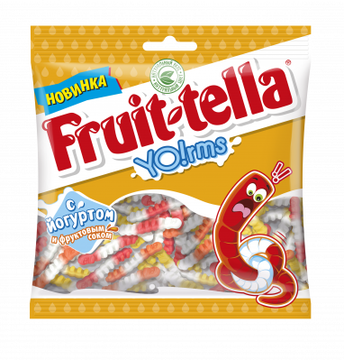 Мармелад жевательный Фрут-Телла Йогуртовые червяки 138г