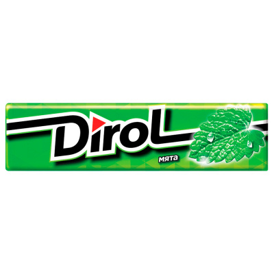 Жевательная резинка Дирол Мята 13,6г