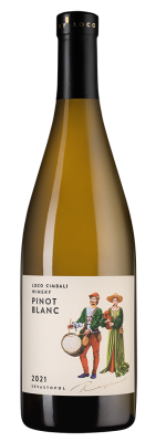 Вино Локо Чимбали Пино Блан бел сух 0,75л 12,5%
