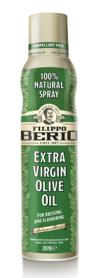 Масло оливковое нерафинированное Экстра Вирджин Филиппо Берио Спрей 0,2л