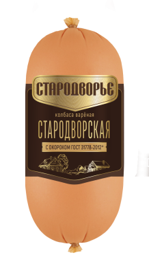 Колбаса вареная Стародворская с окороком Стародворье 400г