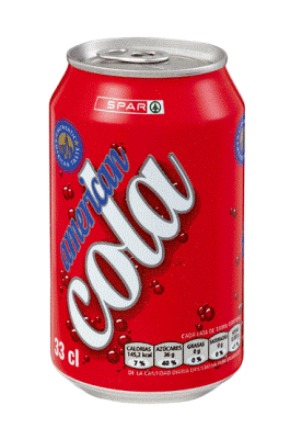 Напиток газ SPAR American Cola 0,33л ж/б