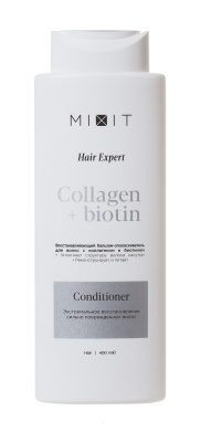 Бальзам-ополаскиватель Миксит Hair Expert 400мл Восстанавливающий