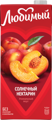 Нектар Любимый персик/яблоко 0,95л