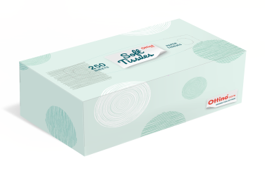 Салфетки бум Оттино 2-сл вытяжные 250шт