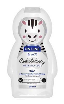 Шампунь-гель Он Лайн Le Petit 3в1 от 1 года White Chocolate 350мл