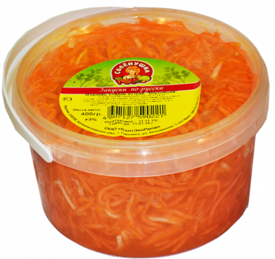 Морковь Соленушка Вкусняшка 340г