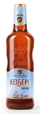 Пиво светлое н/ф Юзберг Вайс пшеничное 0,47л 5,4% ст/б