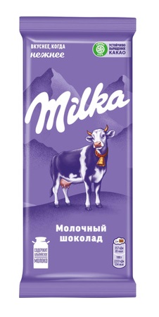 Шоколад Милка молочный 90г