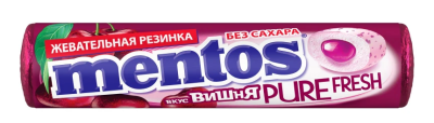 Жевательная резинка Ментос Пюр Фреш Вишня  15,5г