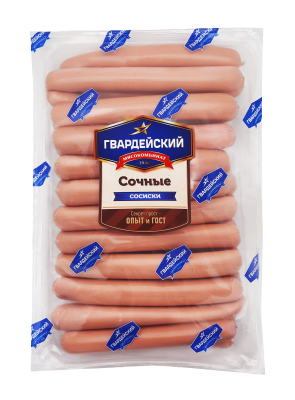 Сосиски Сочные ГМК г/уп 1кг