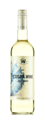 Вино Криспи Вайн бел п/сух 0,75л 10,5%