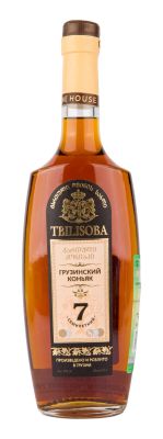 Коньяк Грузинский коньяк 7 лет КВ Тбилисоба 0,5л 40%