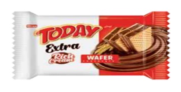 Вафли Тудей Экстра с шоколадным кремом 50г
