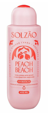 Гель для душа Солзао 400мл Peach Beach