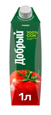 Сок Добрый томатный 1л