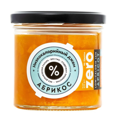 Джем низкокалорийный Мр. Джемиус Абрикос 270г