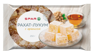Рахат-лукум SPAR с Арахисом 250г