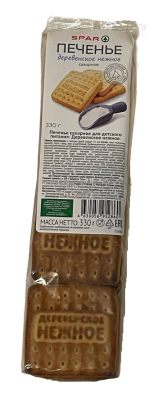 Печенье SPAR Деревенское нежное для детского питания 330г