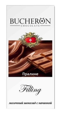 Шоколад Бушерон Филлинг пралине 85г