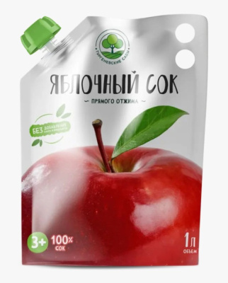 Сок Тургеневские сады Яблоко 1л д/пак