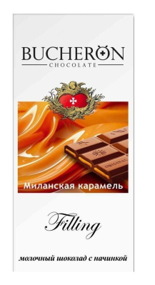 Шоколад Бушерон Филлинг миланская карамель 85г