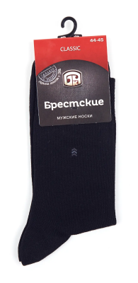 Носки муж Брест 2122 Classic черный р.44-45