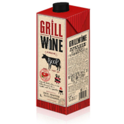 Вино Грильвайн кр п/сл 9-11% 1л т/п