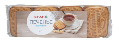 Печенье SPAR Сахарное Юбилейное Торжество 380г