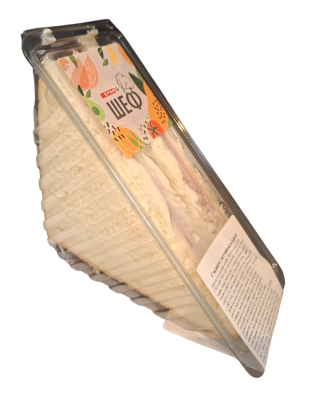 Сэндвич с ветчиной и сыром Люблинские продукты 200г