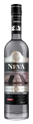 Водка Нева Платинум 40% 0,5л 40%