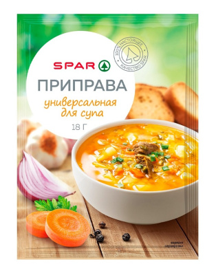 Приправа SPAR Универсальная для супа 18г